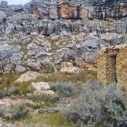 Arriving at Crystal Pools hut